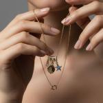 Shell & Star Charm Necklace