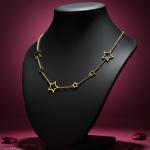 Starfall Charm Anti-Tarnish Neckpiece