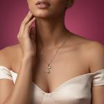 Golden Berry Drop Necklace