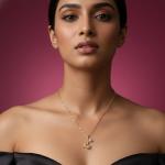 Golden Berry Drop Necklace