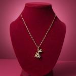 Golden Berry Drop Necklace