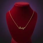 Lucky Charm Gold-Finish Necklace
