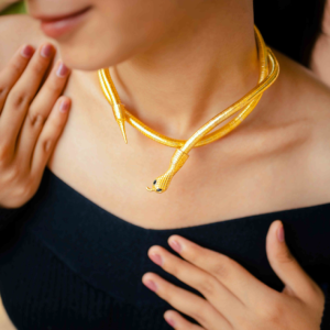 Gold Snake Duo – 2-in-1 Chain