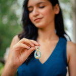 Mint Gold Everday Earrings