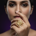 Eternal Sun Spiral Anti-tarnish Ring