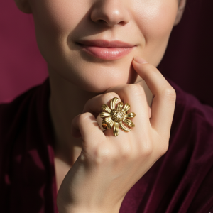 Eternal Blossom Statement Ring