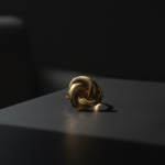 Eternal Bond Gold-Finish Ring