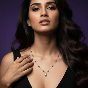 Emerald Shell Anti-Tarnish Necklace