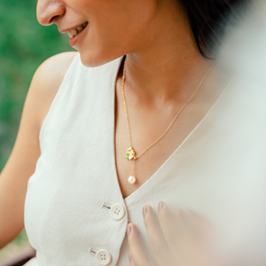 Graceful Silver Butterfly Pendant